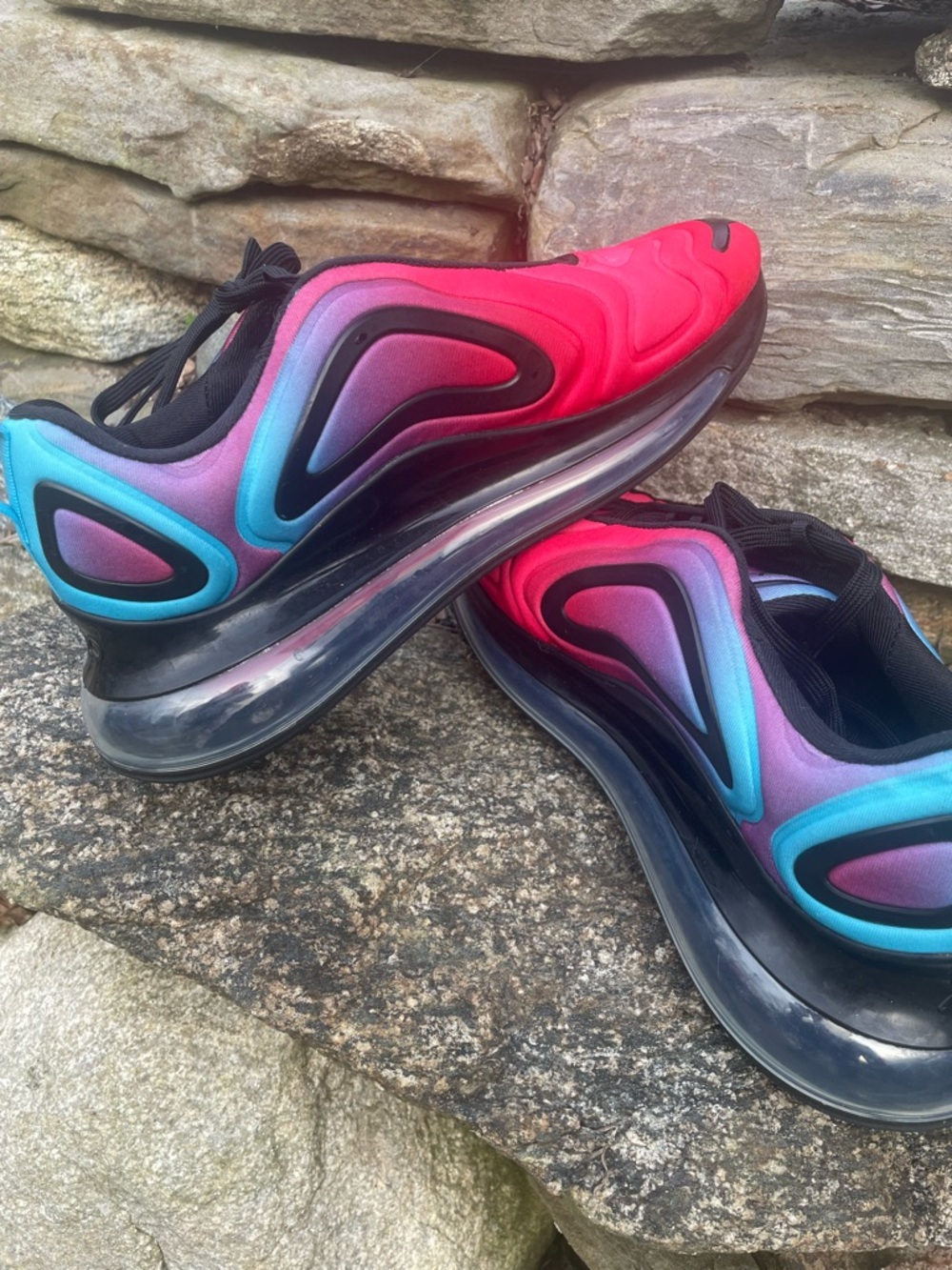 Air Max Nike 'Red Gradient' Size 9.5 - University Red Blue Fury